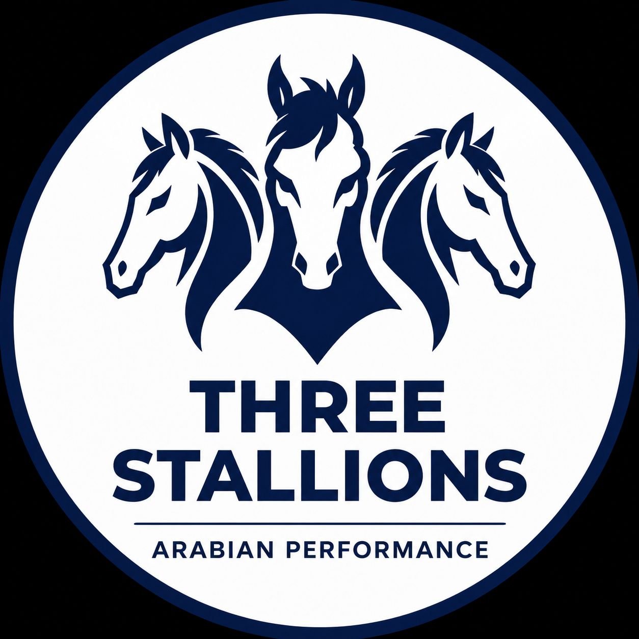 Three Stallions logo